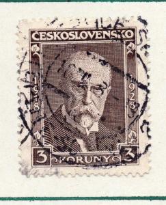 Czechoslovakia 1928 Early Issue Fine Used 3K. 230257