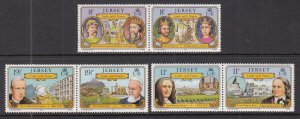 Jersey 289-294a MNH VF