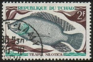Chad#218 - Fish - MNH - CTO