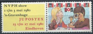 Netherlands Sc#600 MNH, 50c multi, Stampexhibition JUPOSTEX (1980)