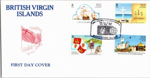 British Virgin Islands, Worldwide First Day Cover, Ships, Stamp Collecting