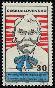 Czechoslovakia #1628 Pavol Orszagh Hviezdoslav; Used (0.25)