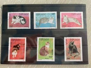 (FB22) VIETNAM 1990 : DIFFERENT CATS - VFU