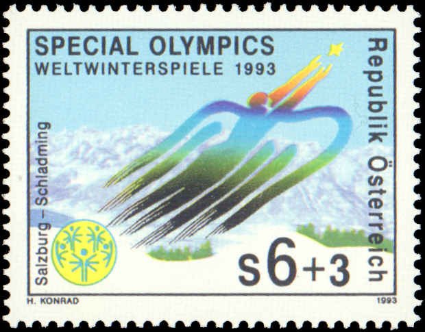Austria #B367, Complete Set, 1993, Olympics, Never Hinged