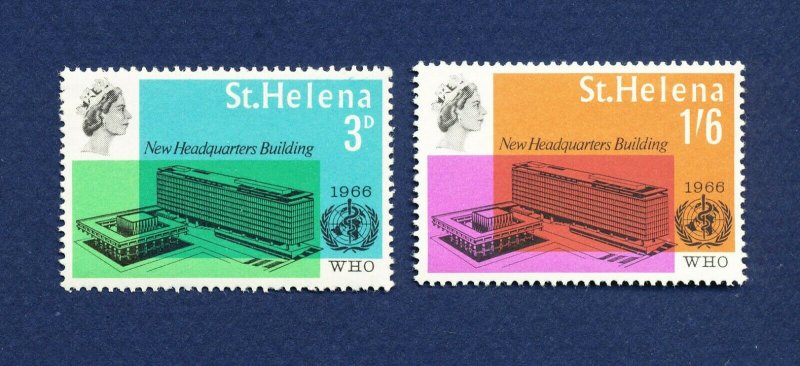 SAINT HELENA - 190-191 - VFMNH - WHO - 1966