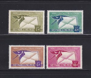 Vietnam C11-C14 Set MH Air Mail Stamps