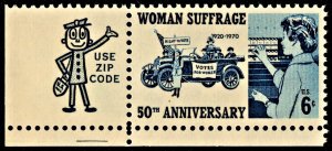 US 1406 MNH VF 6 Cent Woman Suffrage