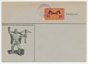 Cover / Postmark Switzerland 1939 Military - Fieldpost vignette - Wilhelm Tell