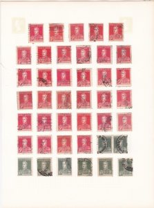argentina stamps & cancel study page  stamps from 1923 ref r12995