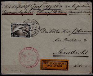 Germany/Cabo Verde Zeppelin cover 18.5.30