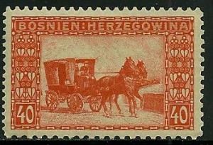 Bosnia & Herzegovinia # 40, Mint Hinge 
