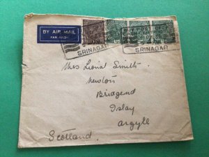 India king George V  postal cover A14797