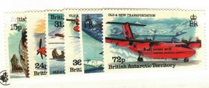British Antarctic Territory #218-23 MNH airplanes
