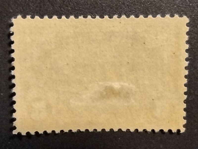 US Scott 616 5c Hugenot-Walloon 300 MLH VF XF OG P11 Dark Blue 1924 SCV $30.00