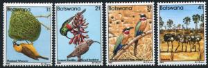 Botswana   Sc# 303-306 1982 Birds  MNH