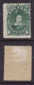 Newfoundland-Sc#44- id26-unused HH og 1c Prince of Wales-1887-