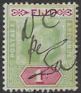 Fiji 67  1903  1 sh  fine used