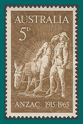 Australia 1965 Gallipoli, 5d MNH 385,SG373