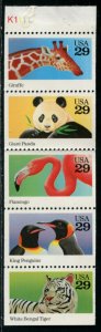 2709a US 29c Wild Animals bklt pane, MNH