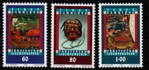 Liechtenstein # 1000 - 1002 MNH