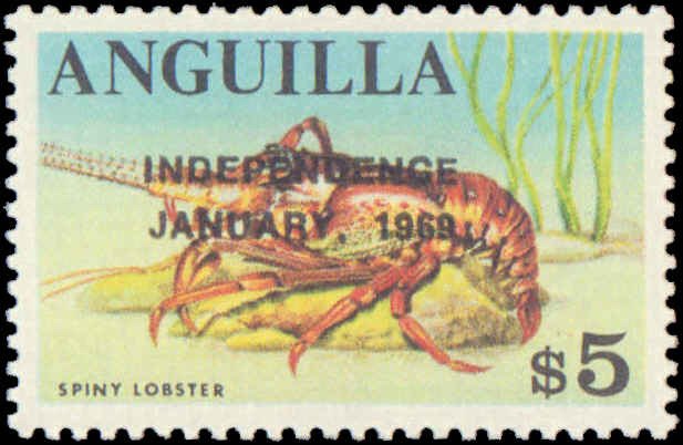 Anguilla #53-67, Complete Set(15), 1969, Never Hinged