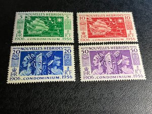 French New Hebrides Scott 94-97 Mint