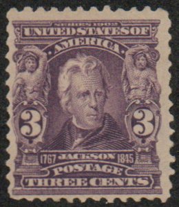 USA #302 F-VF OG NH, robust color! Retails $140