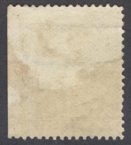 Falkland Islands 1887 4d Olive Grey WMK CA SIDEWAYS Scott 8 SG 10 MLH Cat $525