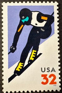 US # 3180 Alpine Skiing 32c 1998 Mint NH