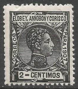 ELOBEY, ANNOBON Y CORISCO 40 MNH Z4699