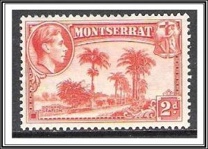 Montserrat #95a KG VI & Botanic Station MH