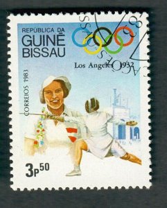 Guinea Bissau 491 Olympics used  single