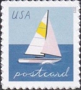 U.S.#5748 Sailboat (1) 48c Single, MNH. Postcard Rate