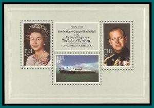 Fiji 1982 Royal Visit, MS, MNH  476,SGMS646