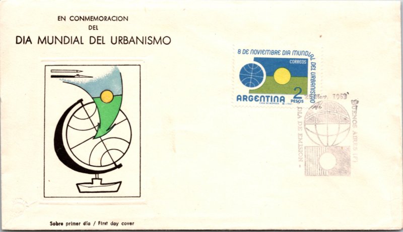 Argentina, Worldwide First Day Cover