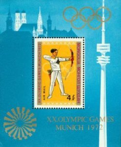 Mongolia Olympics Lot 10 , 1 souvenir sheet