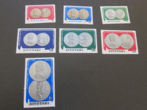 Aitutake 1973 Sc 66-72 set MNH