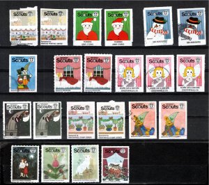 Great Britain Scout Christmas Post