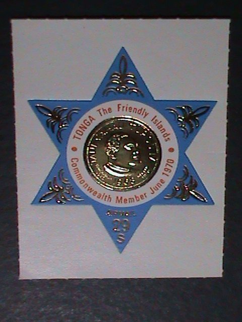 ​TONGA 1970 -SC#C73 KING TAUFA'AHAU TUPOU IV MEDAL- MNH-VERY FINE-