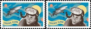 US 5693 Eugenie Clark forever horz pair (2 stamps) MNH 2022 after 5/15 