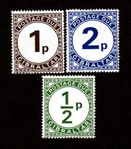 Gibraltar # J4-J6 Mint!