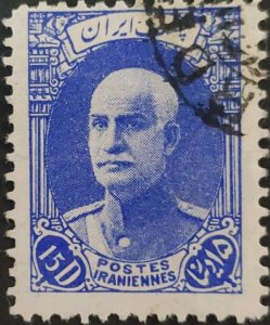 O) IRAN, REZA SHAH PAHLAVI 15d, USED  EXCELLENTE CONDITION