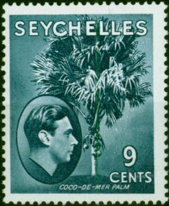 Seychelles 1941 9c Grey-Blue SG138a Fine LMM