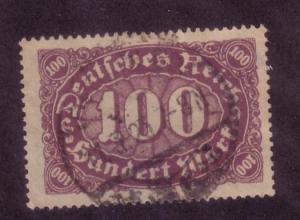 Germany, Early Inflation Sc.# 156 Used