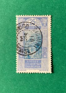 FRENCH GUINEA Scott 77 with Siguiri cancel (See description)