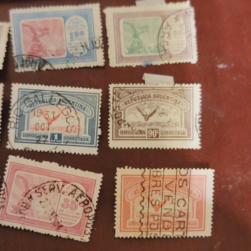 Argentine  C19 C18 C17 C16 C15 C14 C9 C8 used