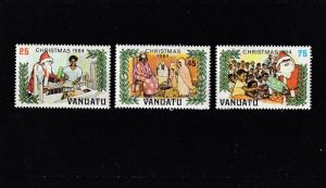 Vanuatu  Scott#  380-2  MNH