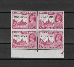 BURMA 1945 SG 42a MNH Cat £70