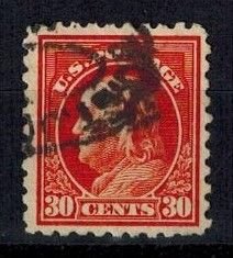 USA 439 nicely centered VF used