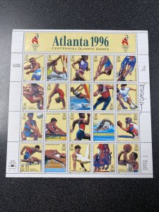 US #3068 Summer Olympic Games Mint Sheet Of 20 Signed By Artist